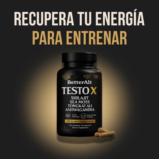 TestoX® Energía, fuerza y constancia